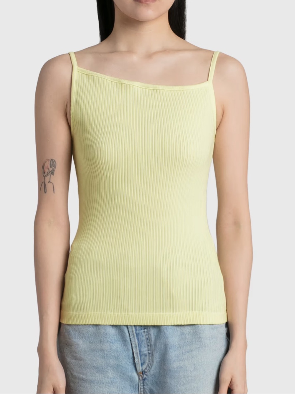 Agolde Priya Asymmetrical Tank Top
